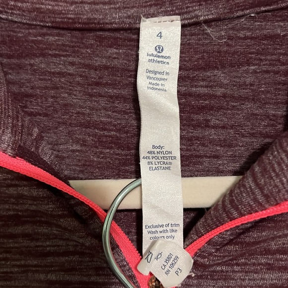 Lululemon Kanto Catch Me 1/2 Zip - Picture 5 of 6